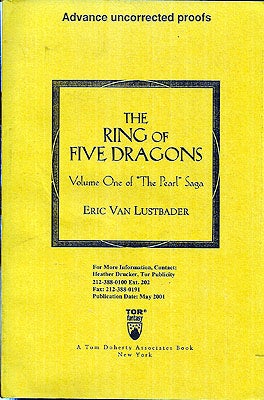Item #13306 The Ring of Five Dragons. Eric Van Lustbader