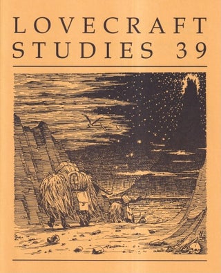 Item #18724 Lovecraft Studies #39. H P. LOVECRAFT