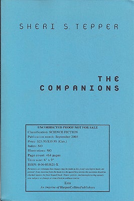 Item #19477 The Companions. Sheri S. Tepper