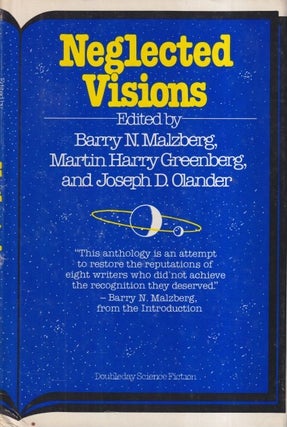 Item #19725 Neglected Visions. Barry Malzberg, Martin Greenberg, Joseph Olander