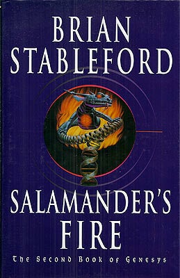 Item #2187 Salamander's Fire. Brian Stableford.