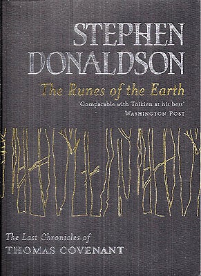 Item #25476 The Runes of Earth (U.K.). Stephen R. Donaldson