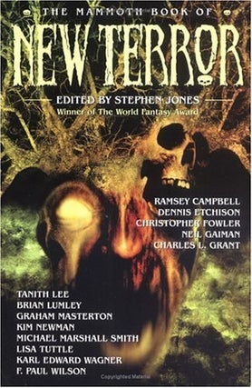 Item #25964 The Mammoth Book of New Terror. Stephen Jones