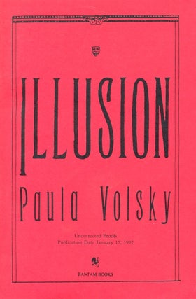 Item #30948 Illusion. Paula Volsky