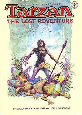 Item #32466 Tarzan The Lost Adventure Book 3. Edgar Rice Burroughs, Joe Lansdale