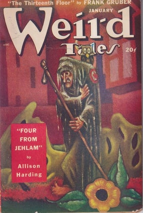 Item #33448 Weird Tales January 1949. John. D. MacDonald Robert Heinlein, Eric Frank Russell,...