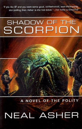 Item #40090 Shadow of the Scorpion. Neal L. Asher