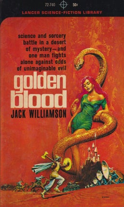 Item #40949 Golden Blood. Jack Williamson
