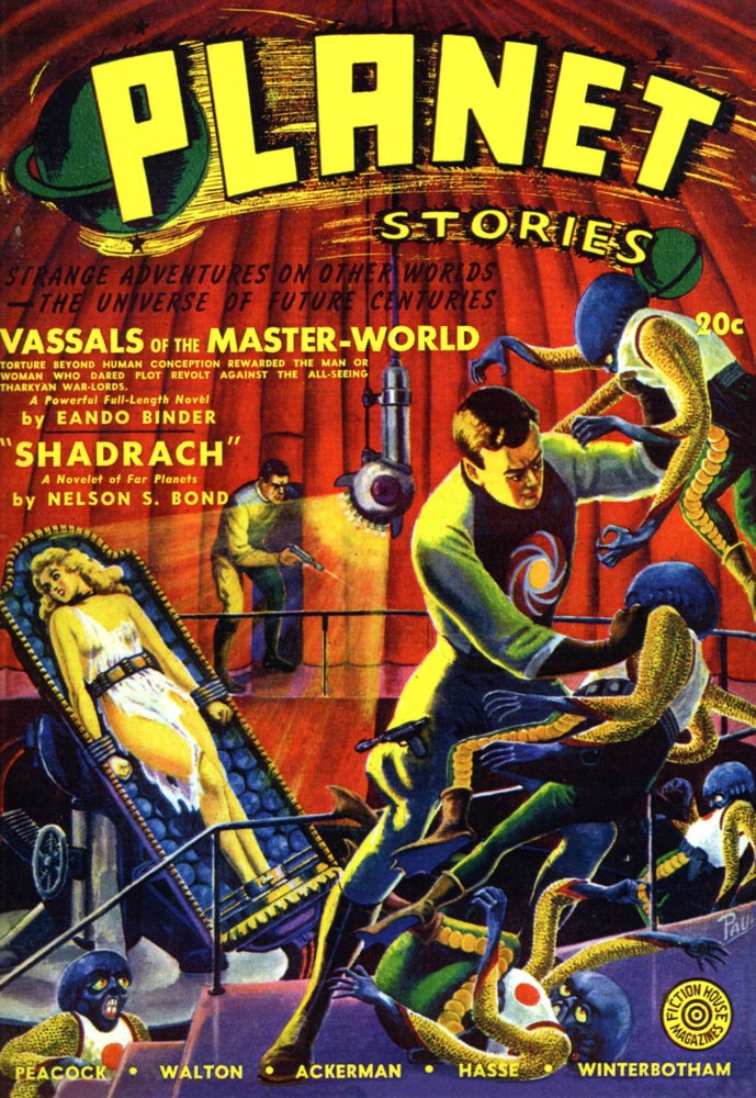 Item #46213 Planet Stories Fall 1941. PLANET STORIES.