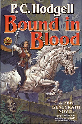 Item #46290 Bound in Blood. P. C. Hodgell