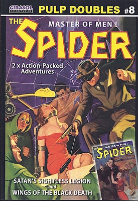 Item #46616 Pulp Doubles #8 (SPIDER #3, December 1933 and SPIDER #35, August 1936). SPIDER, pulp...