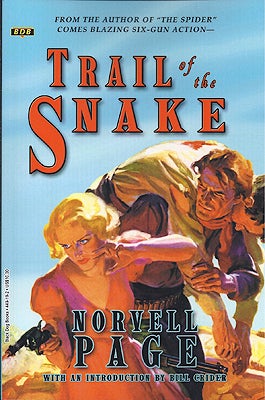 Item #46789 Trail of the Snake. Norvell Page