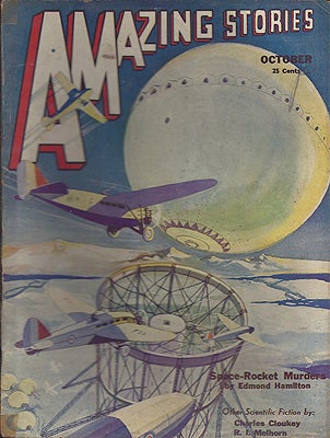 Item #46851 Amazing Stories October 1932. AMAZING STORIES.