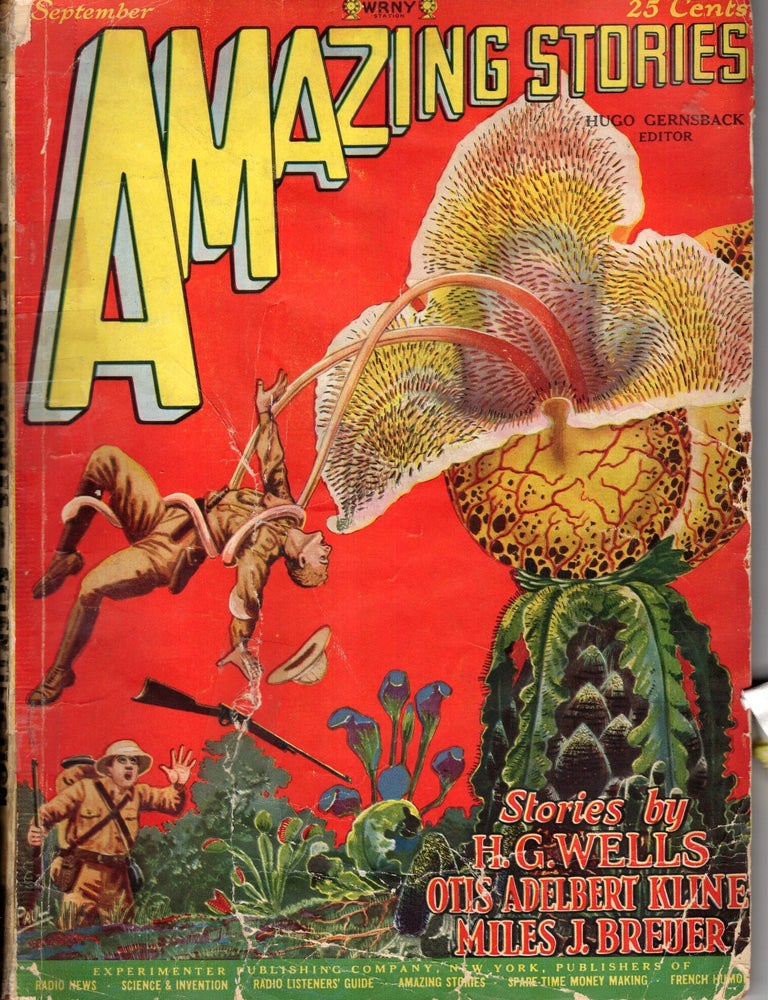 Item #47020 Amazing Stories September 1927. AMAZING STORIES.