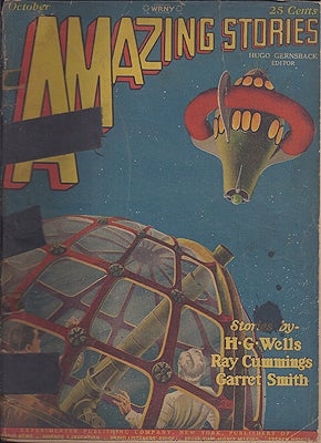 Item #47034 Amazing Stories October 1927. AMAZING STORIES