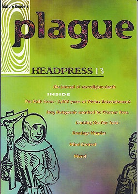Item #48186 Headpress 13: Plague. HEADPRESS, David Kerekes