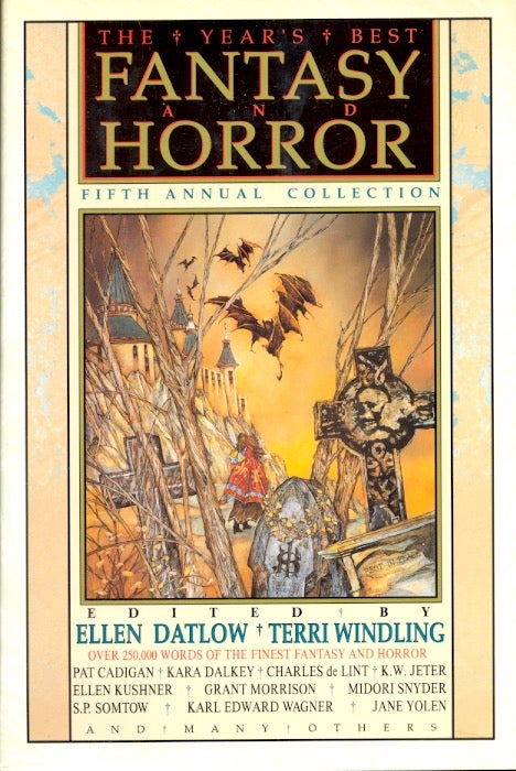 Item #4866 Year's Best Fantasy and Horror Fifth Annual Collection. Ellen Datlow, Terri Windling.