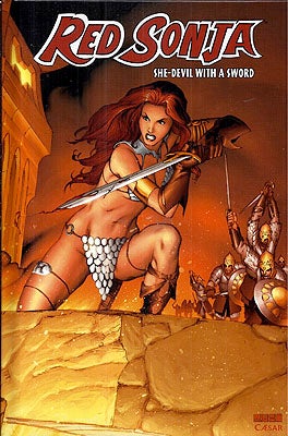 Item #51516 Red Sonja Volume 1: She Devil with a Sword. Michael Avon Oeming, Mike Carey