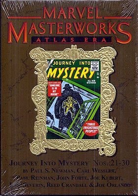 Item #52377 Marvel Masterworks: Atlas Era, Journey Into Mystery Numbers 21-30. Stan Lee, MARVEL...