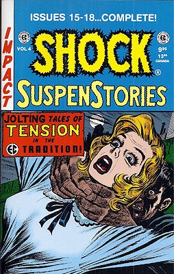 Item #52581 Shock SuspesStories Volume 4, Issues 15-18 Complete. EC COMICS William Gaines