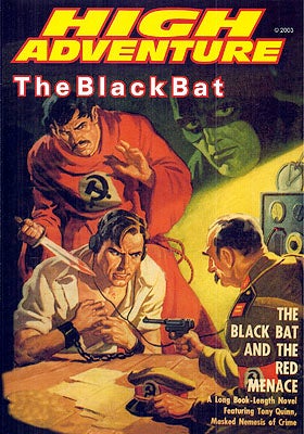 Item #52753 High Adventure #69: The Black Bat and the Red Menace. John Gunnison