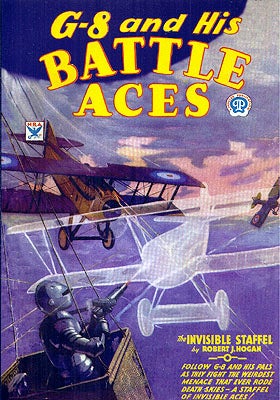 Item #52831 G-8 and His Battle Aces #8: The Invisible Staffel. G-8, His Battle Aces