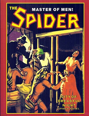 Item #53961 The Spider #38: City of Dreadful Night. Grant Stockbridge