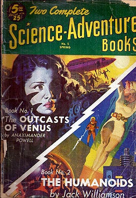 Item #54182 Two Complete Science-Adventure Books Number 5, Spring 1952. Jack / Bixby Williamson,...