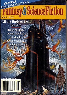 Item #55441 The Magazine of Fantasy and Science Fiction October/November 1998. THE MAGAZINE OF...