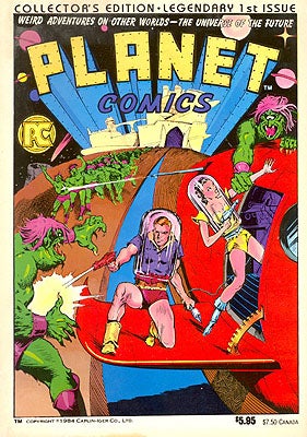 Item #56734 Planet Comics Number 1. Steve Schanes, Bill