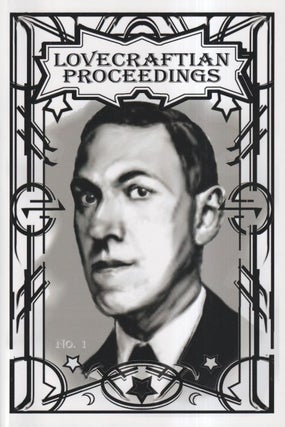 Item #56788 Lovecraftian Proceedings Number 1. John Michael Sefel, re: H. P. LOVECRAFT