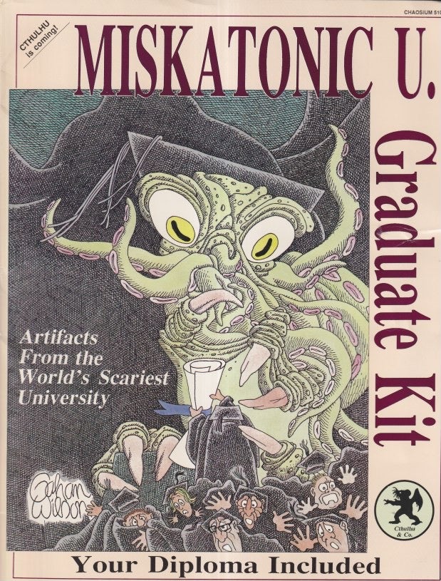 Item #57096 Miskatonic U. Graduate Kit: Artifacts from the Worlds Scariest University. re: H. P. LOVECRAFT.