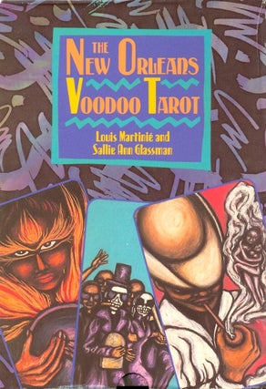 Item #57836 New Orleans Voodoo Tarot. VOODOO TAROT CARDS, BOOK, Louis Martinie