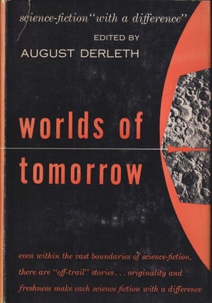 Item #58082 Worlds of Tomorrow. August Derleth