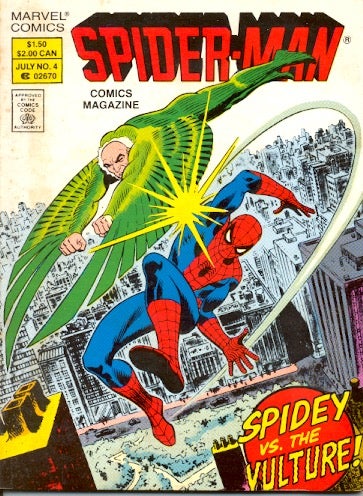 Item #58982 Spider-Man Comics Magazine Number 4. SPIDER-MAN, Stan Lee.