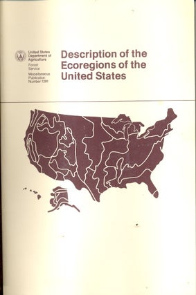 Item #59487 Descriptions of the Ecoregions of the United States No. 1391. Robert G. Bailey