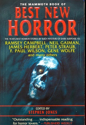 Item #59607 The Mammoth Book of Best New Horror: Volume 11. Stephen Jones