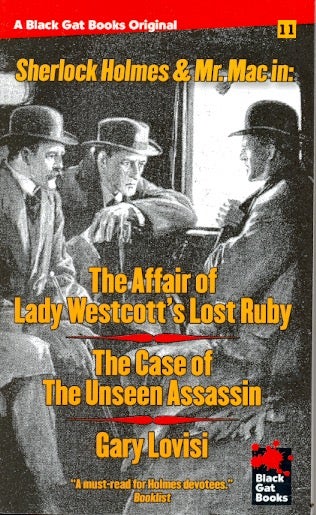 Item #59714 The Affair of Lady Westcott's Lost Ruby / The Case of the Unseen Assassin. Gary Lovisi.