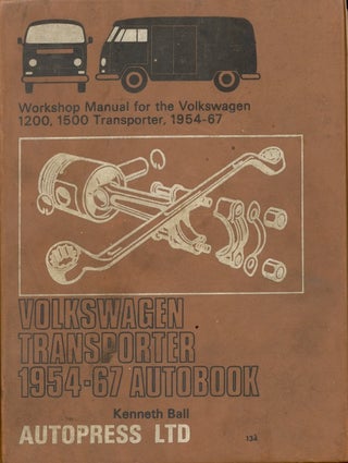 Item #60342 Volkswagen Transporter 1954 -'67 Autobook: Workshop Manual for the Volkswagen...