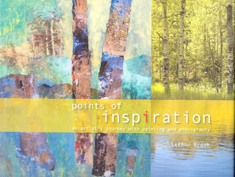Item #60643 Points of Inspiration: An Artist's Journey with Painting and Photography. LeeAnn Brook.
