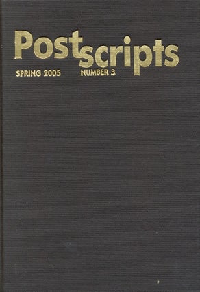 Item #61203 Postscripts Number 3: Spring 2005. Peter Crowther