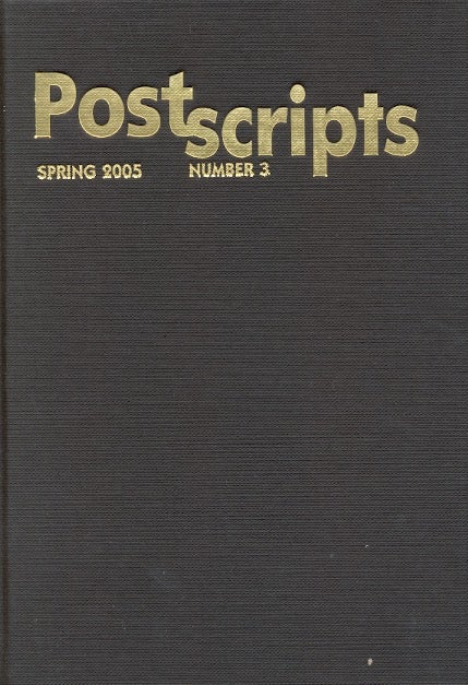 Item #61203 Postscripts Number 3: Spring 2005. Peter Crowther.