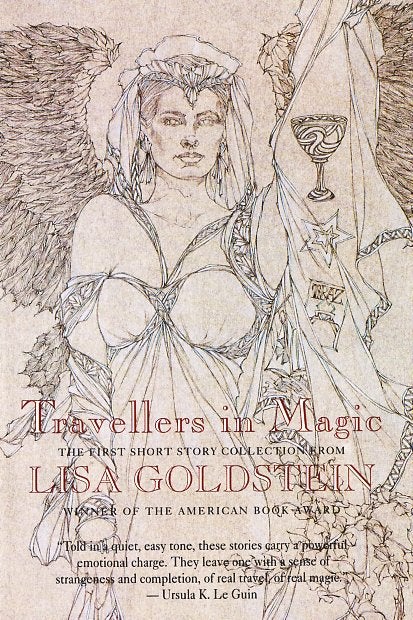 Item #6124 Travelers in Magic. Lisa Goldstein.