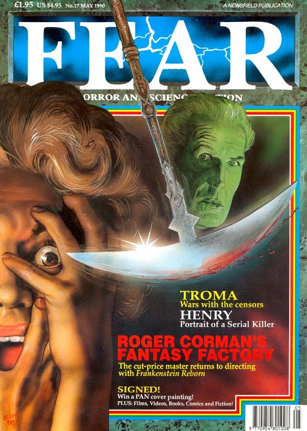 Item #61929 Fear Number. 17 May 1990. FEAR MAGAZINE, John Gilbert.