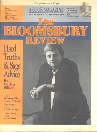 Item #62068 The Bloomsbury Review: Volume 10 Issue 2 March/April 1990. BLOOMSBURY REVIEW, Harlan...