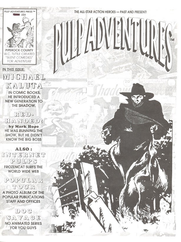 Item #62100 Pulp Adventures 9. Rich Harvey.
