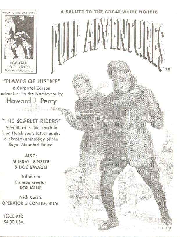 Item #62111 Pulp Adventures 12. Rich Harvey.