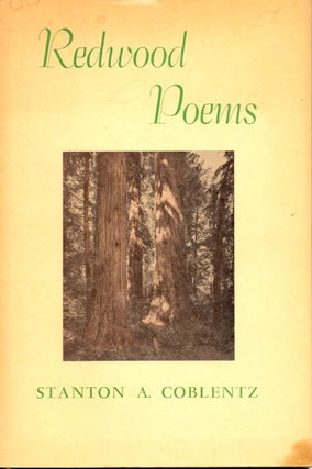 Item #62114 Redwood Poems. Stanton A. Coblentz