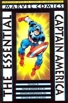 Item #63596 Essential Captain America Volume 1. Stan etal Lee