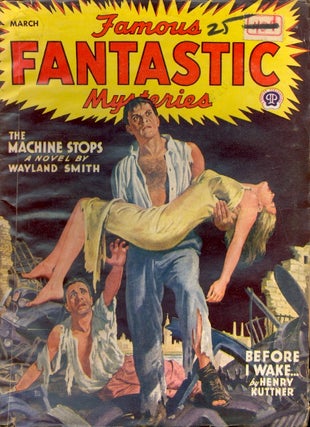 Item #63827 Famous Fantastic Mysteries: March 1945. FAMOUS FANTASTIC MYSTERIES